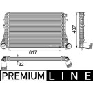 Mahle | Ladeluftkühler | CI 208 000P