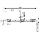 BOSCH | Bremsschlauch | 1 987 476 246