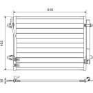 Valeo | Kondensator, Klimaanlage | 814039