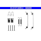 ATE | Zubehörsatz, Bremsbacken | 03.0137-9259.2