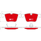 TRW | Bremsbelagsatz, Scheibenbremse | GDB1675DTE TRW | Bremsbelagsatz, Scheibenbremse | GDB1675DTE