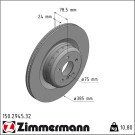 Zimmermann | Bremsscheibe | 150.2945.32