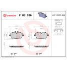 Brembo | Bremsbelagsatz, Scheibenbremse | P 06 086 Brembo | Bremsbelagsatz, Scheibenbremse | P 06 086