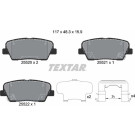 Textar | Bremsbelagsatz, Scheibenbremse | 2552003 Textar | Bremsbelagsatz, Scheibenbremse | 2552003