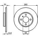 BOSCH | Bremsscheibe | 0 986 478 029