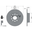 Textar | Bremsscheibe | 92224903