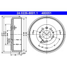 ATE | Bremstrommel | 24.0226-8001.1