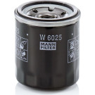 MANN-FILTER W 6025 Ölfilter M20x1.5, mit einem Rücklaufsperrventil, Anschraubfilter