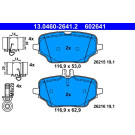 ATE | Bremsbelagsatz, Scheibenbremse | 13.0460-2641.2 ATE | Bremsbelagsatz, Scheibenbremse | 13.0460-2641.2