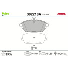 Valeo | Bremsbelagsatz, Scheibenbremse | 302210A Valeo | Bremsbelagsatz, Scheibenbremse | 302210A