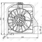 NRF | Lüfter, Motorkühlung | 47032