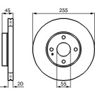 BOSCH | Bremsscheibe | 0 986 478 996