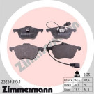 Zimmermann | Bremsbelagsatz, Scheibenbremse | 23269.195.1 Zimmermann | Bremsbelagsatz, Scheibenbremse | 23269.195.1