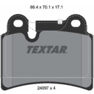 Textar | Bremsbelagsatz, Scheibenbremse | 2409701 Textar | Bremsbelagsatz, Scheibenbremse | 2409701