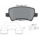Textar | Bremsbelagsatz, Scheibenbremse | 2449601 Textar | Bremsbelagsatz, Scheibenbremse | 2449601