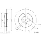 Metzger | Bremsscheibe | 6110495