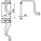 Mahle | Wärmetauscher, Innenraumheizung | AH 271 000S