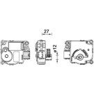 Mahle | Stellelement, Mischklappe | AA 59 000P