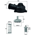 Mahle | Thermostat, Kühlmittel | TI 244 83D