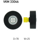 SKF | Umlenk-/Führungsrolle, Keilrippenriemen | VKM 33046