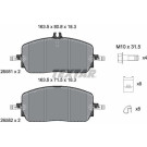 Textar | Bremsbelagsatz, Scheibenbremse | 2658101 Textar | Bremsbelagsatz, Scheibenbremse | 2658101