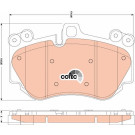 TRW | Bremsbelagsatz, Scheibenbremse | GDB1764 TRW | Bremsbelagsatz, Scheibenbremse | GDB1764