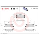 Brembo | Bremsbelagsatz, Scheibenbremse | P 78 005