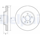 Delphi | Bremsscheibe | BG4799C