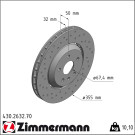 Zimmermann | Bremsscheibe | 430.2632.70