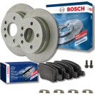 BOSCH 0 986 479 235 Bremsscheibe 258mm + 0 986 494 023 Bremsbeläge passend für MERCEDES-BENZ A-Klasse, B-Klasse