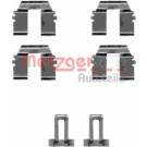 Metzger | Zubehörsatz, Scheibenbremsbelag | 109-1233