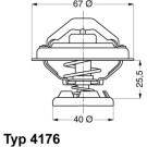 Wahler | Thermostat, Kühlmittel | 4176.85D