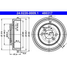 ATE | Bremstrommel | 24.0220-0009.1