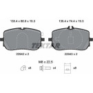 Textar | Bremsbelagsatz, Scheibenbremse | 2294201 Textar | Bremsbelagsatz, Scheibenbremse | 2294201