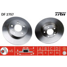 TRW | Bremsscheibe | DF2757