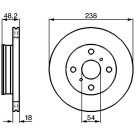 BOSCH | Bremsscheibe | 0 986 478 385