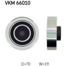 SKF | Umlenk-/Führungsrolle, Keilrippenriemen | VKM 66010