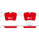 TRW | Bremsbelagsatz, Scheibenbremse | GDB1942DTE TRW | Bremsbelagsatz, Scheibenbremse | GDB1942DTE