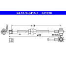 ATE | Bremsschlauch | 24.5176-0415.3