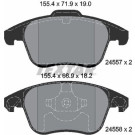 Textar | Bremsbelagsatz, Scheibenbremse | 2455701 Textar | Bremsbelagsatz, Scheibenbremse | 2455701