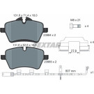 Textar | Bremsbelagsatz, Scheibenbremse | 2398407 Textar | Bremsbelagsatz, Scheibenbremse | 2398407