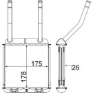 Mahle | Wärmetauscher, Innenraumheizung | AH 140 000S