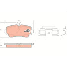 TRW | Bremsbelagsatz, Scheibenbremse | GDB1293