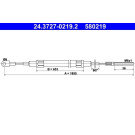 ATE | Seilzug, Feststellbremse | 24.3727-0219.2