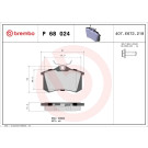 Brembo | Bremsbelagsatz, Scheibenbremse | P 68 024