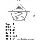 Wahler | Thermostat, Kühlmittel | 3000.90