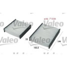 Valeo | Filter, Innenraumluft | 715556