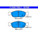 ATE | Bremsbelagsatz, Scheibenbremse | 13.0460-7088.2 ATE | Bremsbelagsatz, Scheibenbremse | 13.0460-7088.2