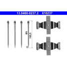 ATE | Zubehörsatz, Scheibenbremsbelag | 13.0460-0237.2