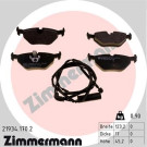 Zimmermann | Bremsbelagsatz, Scheibenbremse | 21934.170.2 Zimmermann | Bremsbelagsatz, Scheibenbremse | 21934.170.2